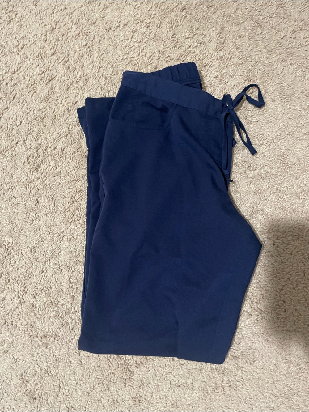 Barco Uniforms Womens Navy Drawstring Joggers